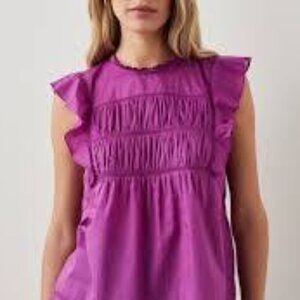 Rails Filomena Top  Berry- Size XL